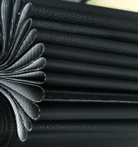 कृत्रिम pvc fax चमड़े के एम्बेड लाइसेंसी अनाज रोल घर्षण-प्रतिरोधी जलरोधी मोटर कार सीट सोफा कुर्सी असबाब - Product Image 2