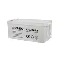 Chine 12 V 48V 55Ah 100Ah 150Ah 200Ah Batterie Solaire Accumulateur Plomb Acide Scellé 12 Volts Usage Industriel Sans Entretien