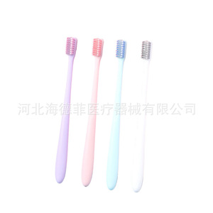 Cepillo de dientes ortodóntico de cerdas suaves de nailon para adultos, uso doméstico - Product Image 2