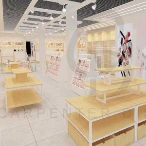 Chiosco cosmetico su misura decorazione di Design interno del centro commerciale chiosco espositore per trucco chiosco cosmetico - Product Image 1