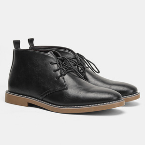 Botas de cuero para <span class=keywords><strong>hombre</strong></span> de talla grande, estilo retro, clásicas tipo <span class=keywords><strong>Polo</strong></span>, pulidas, de moda, de gran demanda - Product Image 4