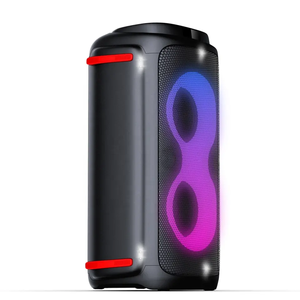 Waterproof Double 6.5 Inches Colorful <strong>LED</strong> Tws Rechargeable Blue-Tooth Portable Speaker with FM Radio Outdoor Strap Speakers - Product Image 3