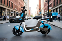 Vélo électrique de loisirs urbains, moteur 500W, cadre en acier à haute teneur en carbone, vélo électrique populaire pour adultes