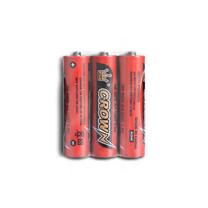 クラウンC AA/AAA カーボン電池 R6 AA No.5 電池サイズ Aa/r6/um3 1.5v 乾電池 - Product Image 3