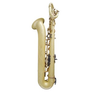 Sassofono <span class=keywords><strong>Basso</strong></span> Baritono/Baritono Pro Use Eastern Music EB Tone in Ottone Laccato Giallo con Installazione Facile - Product Image 3
