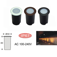 Luz LED Subterránea para Exteriores, para Caminos de Entrada, Terrazas, 12V 230V