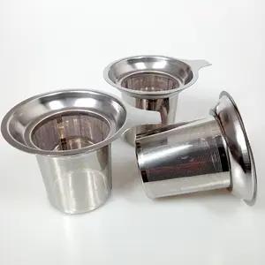 304 316 Food Grade Stainless Steel Wire Mesh Coffee / Tea Filter Strainer