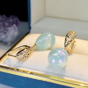 Orecchini a Perno Ovali Vintage a Goccia per Donne, Accessori per Orecchie Semplici e alla Moda per Uso Quotidiano - Product Image 4