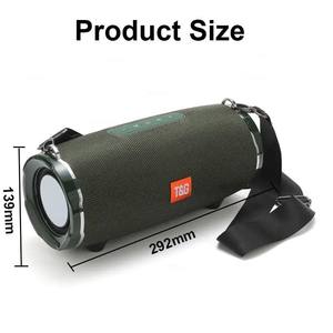 Enceinte sans fil portable originale TG187, version BT 5.3, qualité sonore HiFi, stéréo, boombox d'extérieur pour Android, iOS, Windows - Product Image 4