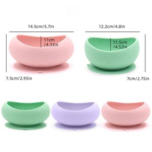 Bol de voyage portable en silicone écologique, anti-fuite, pour chiens, chats et petits animaux, idéal pour les sorties en extérieur. - Product Image 2