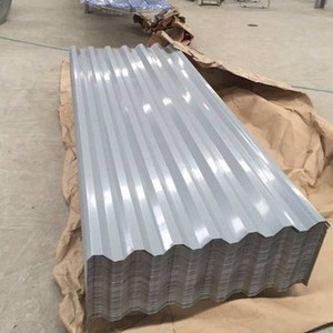 Tôle d'acier galvanisé ondulé, épaisseur 0,21-0,22 mm, revêtement AZ30 AZ40 pour toiture, origine Nanning, norme GB - Product Image 1