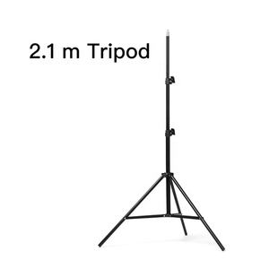 Trépied de caméra photo et vidéo pliable professionnel en alliage d'aluminium flexible de 2,1 m, avec verrouillage à bascule, capacité de charge de 5 kg, support léger - Product Image 3