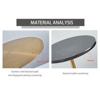 Tables d'appoint simples en acrylique transparent, meubles de chambre à coucher, salon, canapé, table d'appoint ronde transparente