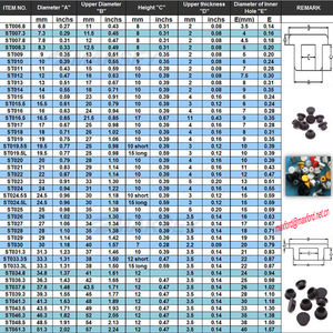 Bouchons en caoutchouc <span class=keywords><strong>MAKSEY</strong></span> 9/10/11/12/13/14mm pour trous, embouts en caoutchouc, bouchons en silicone, bouchons de bouteille, anti-poussière, étanches - Product Image 5