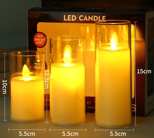Velas <span class=keywords><strong>LED</strong></span> Simuladas, Velas Eléctricas que Funcionan con Batería, Velas sin Llama con Control Remoto - Product Image 3