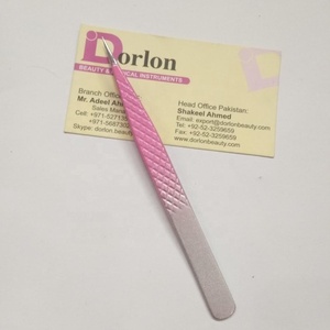 Pinzas para Pestañas de Marca Privada, Pinzas para Pestañas Postizas de Acero Inoxidable, Pinzas Rectas y Puntiagudas, las Mejores Pinzas para Aislamiento de Pestañas - Product Image 1
