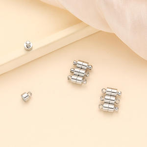 Nueva hebilla magnética de cuentas de Metal chapadas en oro de 14 quilates para pulsera DIY - Product Image 3