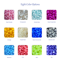 20 kg de Perles de Cire Dure Rouge Violet Royal Sans Colophane, Effet Scintillant, en Carton, pour Soin d'Épilation en Salon, OEM Marque Privée