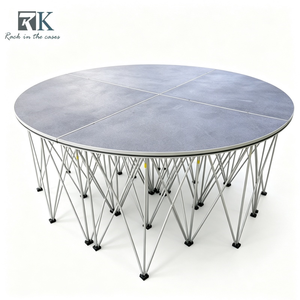 Aluminum Smart <b>Stage</b> <b>Platform</b> Outdoor <b>Stage</b> <b>Platform</b> Modular <b>Stage</b> Kit Mobile <b>Stage</b> Equipment System for Event Wedding - Product Image 1