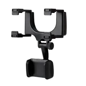 2022 New Rear view Mirror Phone Holder for Car 360 Degree Rotatable Universal Rearview Mirror Phone Holder for Car