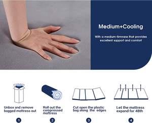 Sofa lipat beludru 4 ", kasur busa kepadatan tinggi bernapas - Product Image 5