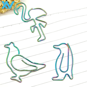 Clip para Papel con Diseño Creativo de Pingüino Colorido y Ecológico, Recubierto de PET, de Alambre de Hierro, con Logotipo Personalizado, de Fábrica <span class=keywords><strong>Profesional</strong></span> - Product Image 2