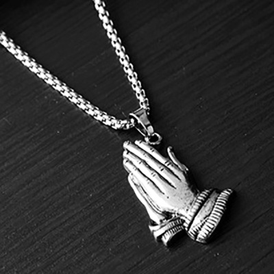 Mains de Bouddha en argent