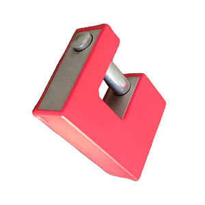 70/80/90 मिमी आयरन पैडलॉक प्लास्टिक कवर आयताकार लॉक मास्टर लॉक - Product Image 4