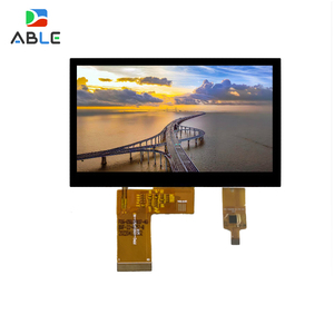 Expédition rapide Modules d'écran tactile TN TFT médicaux et industriels de 5,0 pouces avec résolution 800x480, panneaux d'affichage LCD TFT capacitifs - Product Image 5