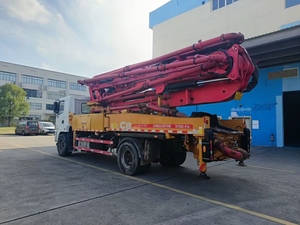 รถปั๊มคอนกรีต SAN-Y 370C-8 ปี 2019 รุ่น SY5271THB มือสอง ความยาว 37 เมตร สำหรับงานก่อสร้างถนนในเขตเทศบาล - Product Image 1