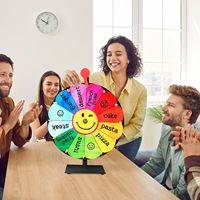 Roue de la Fortune de Noël autoportante ou murale pour Fêtes, Carnavals, Salons Professionnels, Prix, Produits Sportifs et de Divertissement