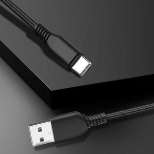 1m 2M 3M <span class=keywords><strong>USB</strong></span> bện dữ liệu nhanh chóng sạc cáp 3A <span class=keywords><strong>USB</strong></span> c-loại cáp loại C sạc <span class=keywords><strong>USB</strong></span>-C sạc nhanh cáp dữ liệu - Product Image 4