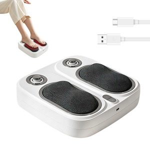 Masseur de pieds intelligent à arrêt automatique avec chaleur, vibrations, thérapie thermique, massage shiatsu profond, contrôle intelligent, masseur électrique - Product Image 1