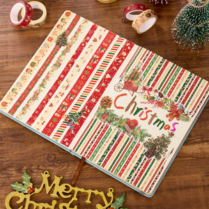 Export Goods Christmas <b>Washi</b> <b>Tape</b> 21 Rolls Thin Strips DIY Decorative Stickers For Holiday Crafting - Product Image 1