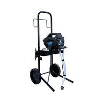 Pulvérisateur électrique de peinture, Machine de pulvérisation sans air avec chariot haut, X6H