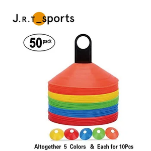 Conos de disco Jrt engrosados Mini PE deportes conos de fútbol 26G entrenamiento de agilidad equipo de práctica de entrenamiento conos de entrenamiento de fútbol - Product Image 5