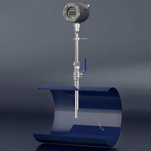 Medidor de Flujo Másico de Gas Térmico de Acero Inoxidable Tipo Inserción para Monitoreo de Caudal en Ductos y Chimeneas - Product Image 2