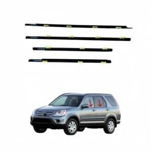 HYA FIT per <span class=keywords><strong>HONDA</strong></span> <span class=keywords><strong>CRV</strong></span> 2002-2006 Guarnizione <span class=keywords><strong>Nera</strong></span> per Finestrini, Modanatura Decorativa, Guarnizione Impermeabile - Product Image 1