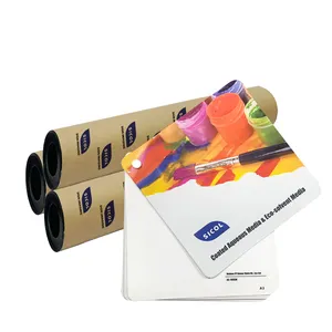 PP Banner Werkseitig beschichtetes synthetisches Polyproplenfilm-Papier Öko-Lösungsmittel UV-Latex-Druck für Poster-Banner-Displays