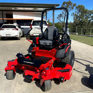 Tondeuse rotative autotractée professionnelle 1300W 62 pouces, moteur diesel 125cc, bac de ramassage 150L, décharge arrière, 2 temps - Product Image 1