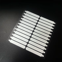 Ruban adhésif acrylique double face transparent étanche 10mm x 60mm pour ongles à presser Ruban de masquage sensible à la pression