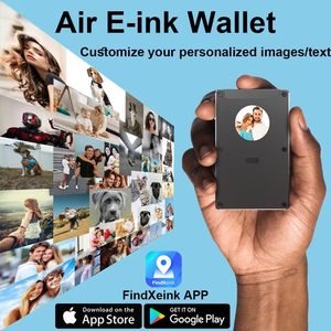 Portafogli Elettronici Personalizzati per <span class=keywords><strong>Uomo</strong></span>, Sottili, Neri, con Protezione RFID e Schermo E-ink - Product Image 2