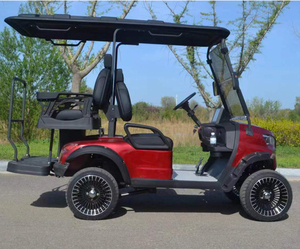 6 asientos con caja de litio powerwred click Gear carrito de golf - Product Image 4