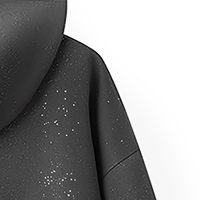 Ottomen erkek ışıltılı pamuklu kazak Hoodie-spor salonu ve seyahat Web detaylandırma ile hazır