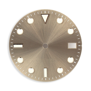 Biểu tượng tùy chỉnh 28.5mm kim loại sáng Xem quay số với nh35 phong trào bền và phong cách - Product Image 2