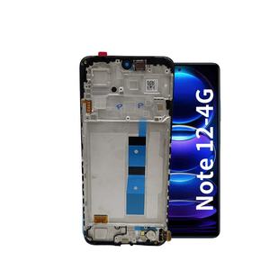 Pack de service LCD d'assemblage d'origine Note 12 pour Xiaomi Redmi Note 12 4G Téléphone mobile Pièces réparées LCD avec cadre de boîtier - Product Image 1