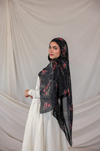 ファッションデザイン既製品ベラプリント織りヒジャブ軽量ソフトモダールヒジャブイスラム教徒女性向け - Product Image 3