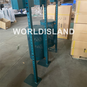 Sistema comercial de eliminación de residuos para perros al aire libre, estación de excrementos, cubo de basura para mascotas, dispensador de bolsas, fabricación de chapa metálica, patio trasero, 240L - Product Image 6