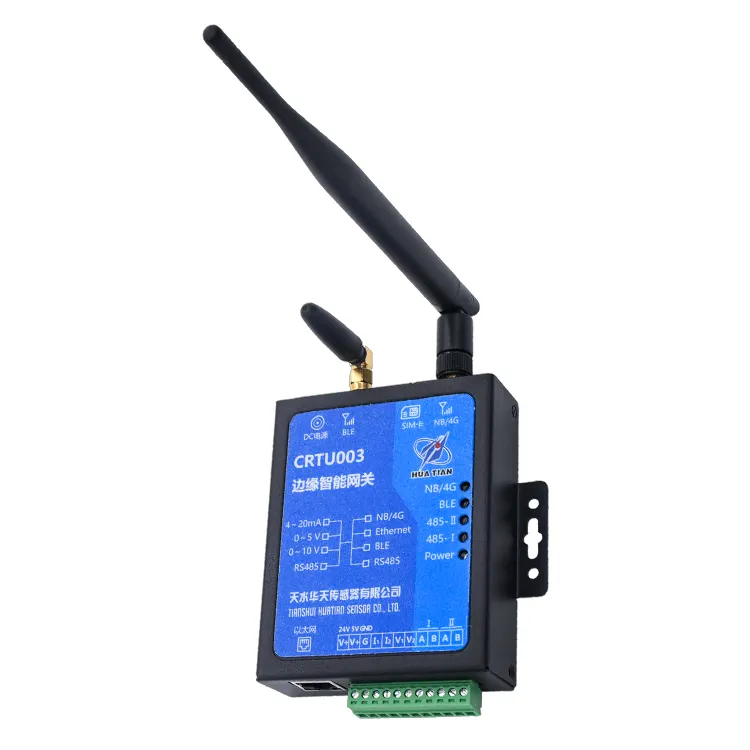 HUATIAN Supplier HT1312 RS485/RS232 support Port Modbus TCP/RTU Industrial WiFi Serial to Ethernet Converter
