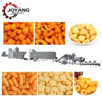Chaîne de production automatique de Cheetos Puffs Making Machine Corn Puff Snacks